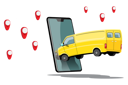 پیش‌نمایش فایل online-delivery-location-4975313 از پک تحویل