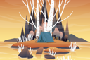 پیش‌نمایش فایل camping-in-forest-area-4975898 از پک مناظر