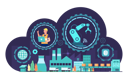 پیش‌نمایش فایل people-working-with-hi-tech-technology-system-4976997 از پک فناوری هوش مصنوعی
