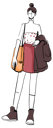 پیش‌نمایش فایل girl-holding-coat-5015847 از پک مدل‌های مد