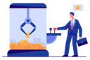 پیش‌نمایش فایل businessman-greedy-for-money-5015640 از پک فعالیت‌های تجاری