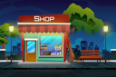 پیش‌نمایش فایل beverage-shop-in-park-5015326 از پک مناظر