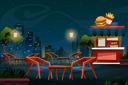 پیش‌نمایش فایل burger-shop-5015342 از پک مناظر