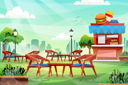 پیش‌نمایش فایل burger-store-5015349 از پک مناظر