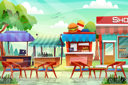 پیش‌نمایش فایل fast-food-shop-5015350 از پک مناظر