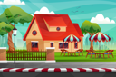 پیش‌نمایش فایل house-with-chair-and-table-on-lawn-5015321 از پک مناظر
