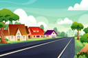 پیش‌نمایش فایل landscape-with-houses-5015324 از پک مناظر