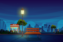 پیش‌نمایش فایل night-scene-with-beverage-shop-in-park-5015328 از پک مناظر