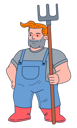 پیش‌نمایش فایل male-farmer-holding-shovel-5015558 از پک حرفه