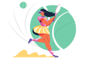 پیش‌نمایش فایل female-tennis-player-5015490 از پک ورزش و بازی‌ها