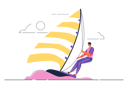 پیش‌نمایش فایل male-athlete-sailing-in-the-sea-5015523 از پک ورزش و بازی‌ها