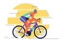 پیش‌نمایش فایل male-cyclist-5015505 از پک ورزش و بازی‌ها