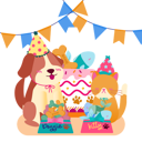 پیش‌نمایش فایل animal-birthday-5004765 از پک جشن و جشنواره