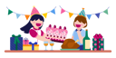 پیش‌نمایش فایل girls-celebrating-birthday-5004752 از پک جشن و جشنواره