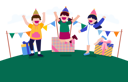 پیش‌نمایش فایل happy-kids-5004778 از پک جشن و جشنواره