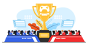 پیش‌نمایش فایل blue-and-red-team-fight-in-cyber-war-game-5004704 از پک بازی‌های رایانه‌ای