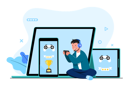 پیش‌نمایش فایل boy-playing-online-game-5004699 از پک بازی‌های رایانه‌ای