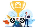 پیش‌نمایش فایل e-sports-competition-of-the-year-trophies-5004693 از پک بازی‌های رایانه‌ای
