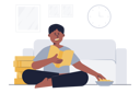 پیش‌نمایش فایل boy-reading-book-and-preparing-for-exams-5055162 از پک فعالیت‌های تجاری