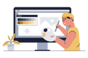 پیش‌نمایش فایل digital-artists-working-on-graphical-design-5055165 از پک فعالیت‌های تجاری