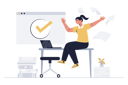پیش‌نمایش فایل student-submitting-assignment-on-time-5055152 از پک فعالیت‌های تجاری