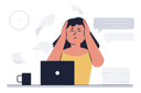 پیش‌نمایش فایل tired-female-employee-5055163 از پک فعالیت‌های تجاری