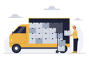 پیش‌نمایش فایل truck-delivery-service-5055150 از پک فعالیت‌های تجاری