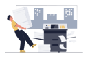 پیش‌نمایش فایل worker-doing-hard-work-in-photocopy-shops-5055166 از پک فعالیت‌های تجاری