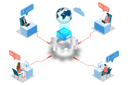 پیش‌نمایش فایل online-artificial-intelligent-customer-care-service-5061817 از پک فعالیت‌های تجاری