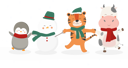 پیش‌نمایش فایل christmas-animals-celebrating-christmas-5061773 از پک زمستان