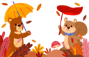 پیش‌نمایش فایل bear-and-squirrel-in-park-5061273 از پک پاییز