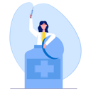 پیش‌نمایش فایل doctor-preparing-vaccine-5067033 از پک واکسیناسیون کووید