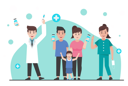 پیش‌نمایش فایل doctor-spreading-vaccine-awareness-5067043 از پک واکسیناسیون کووید