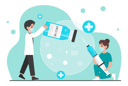 پیش‌نمایش فایل doctors-preparing-vaccine-syringe-5067042 از پک واکسیناسیون کووید