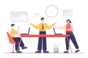 پیش‌نمایش فایل business-team-doing-discussion-5064975 از پک فعالیت‌های تجاری