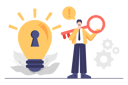 پیش‌نمایش فایل man-with-business-success-key-5064967 از پک فعالیت‌های تجاری