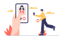 پیش‌نمایش فایل online-dating-5064951 از پک فعالیت‌های تجاری