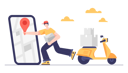 پیش‌نمایش فایل online-delivery-tracking-5064961 از پک فعالیت‌های تجاری