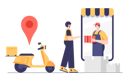 پیش‌نمایش فایل online-shopping-product-delivery-5064949 از پک فعالیت‌های تجاری