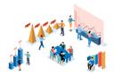 پیش‌نمایش فایل business-data-representation-5065992 از پک فعالیت‌های تجاری