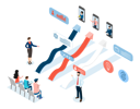 پیش‌نمایش فایل business-online-communication-5066009 از پک فعالیت‌های تجاری
