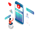 پیش‌نمایش فایل online-medical-application-5065994 از پک فعالیت‌های تجاری