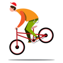 پیش‌نمایش فایل boy-making-stunt-while-riding-bicycle-5065925 از پک دوچرخه‌سواران