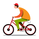 پیش‌نمایش فایل boy-riding-bicycle-5065924 از پک دوچرخه‌سواران
