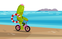 پیش‌نمایش فایل cactus-riding-bicycle-5065936 از پک دوچرخه‌سواران
