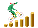 پیش‌نمایش فایل businessman-earning-profits-5065963 از پک افراد کسب و کار