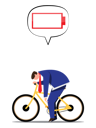 پیش‌نمایش فایل tired-businessman-riding-bicycle-5065948 از پک افراد کسب و کار