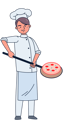 پیش‌نمایش فایل chef-making-pizza-5071990 از پک حرفه