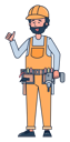 پیش‌نمایش فایل construction-worker-5071955 از پک حرفه