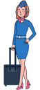 پیش‌نمایش فایل female-air-hostess-5071980 از پک حرفه